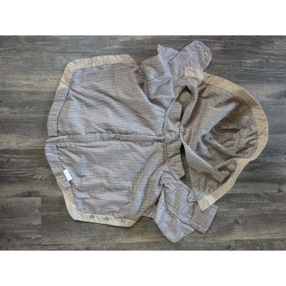 Thunder Coat Dog Rain Jacket Size M 26-40lb Water Resistant Full Zip Lightweight